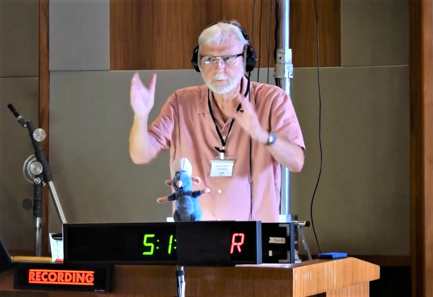 David Sharp Stevenson conducting music